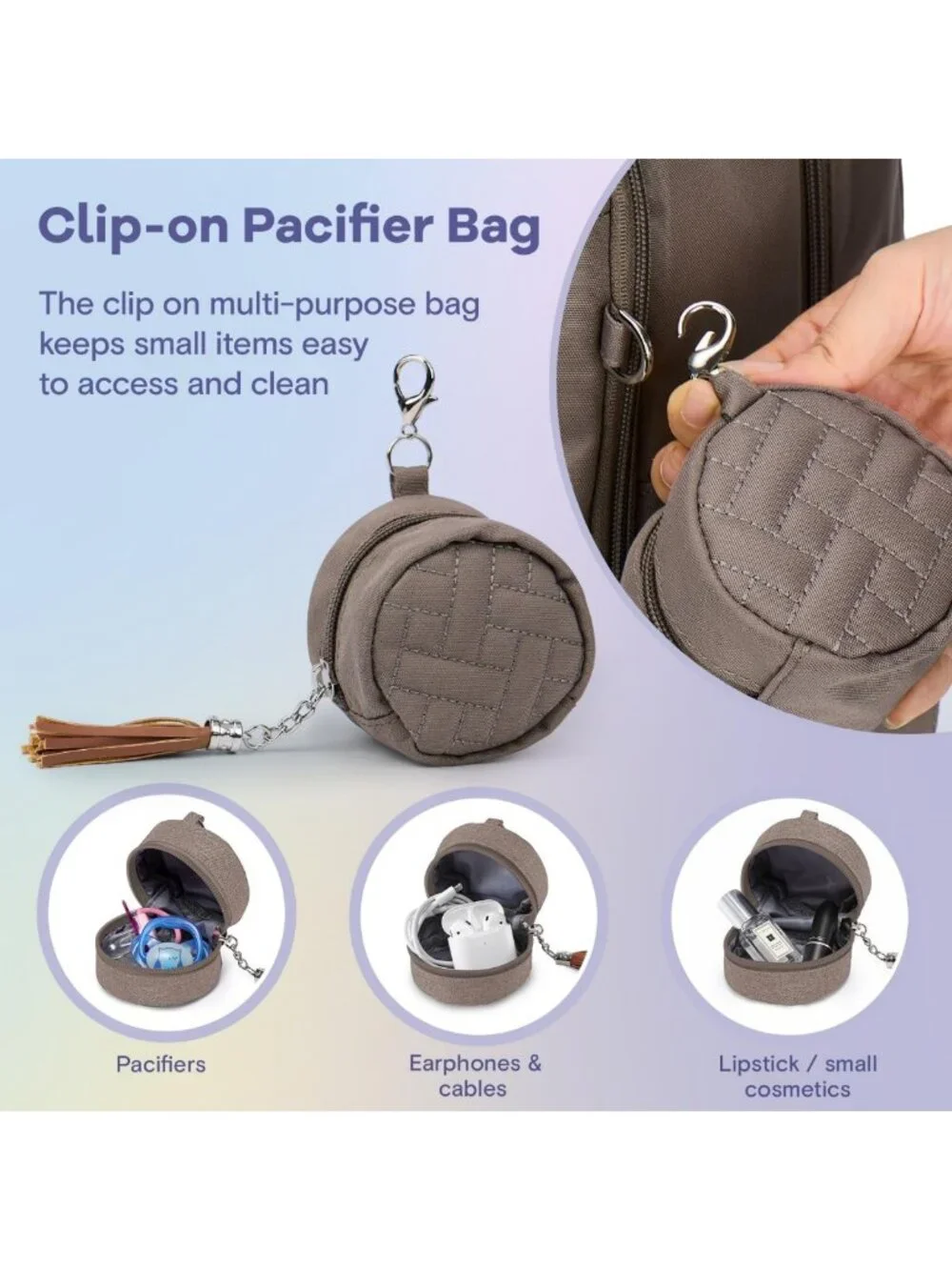 Multifunctional Diaper Bag Backpack - Large Capacity, Waterproof Maternity